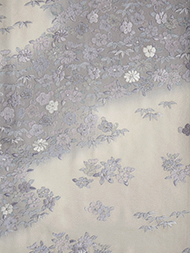 暈し染めに総刺繍訪問着