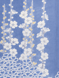 梅の花図辻が花染訪問着 日本工芸会正会員 市瀬史朗作