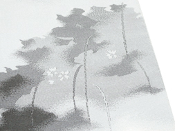 「夜桜」爪掻綴八寸名古屋帯　川島織物製