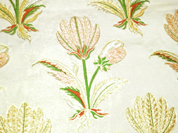 ペルシャ花文本袋帯　川島織物製