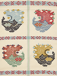 「甲比丹孔雀」本袋帯 龍村平蔵製