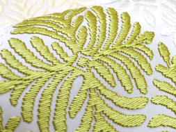 海松の文様唐織袋帯